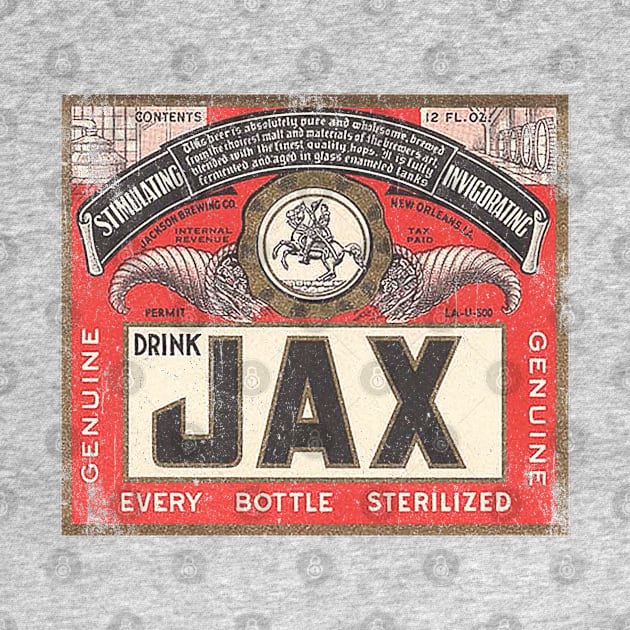 Jax Beer - Vintage Style by G! Zone